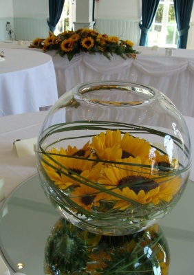 Floating Sunflowers
