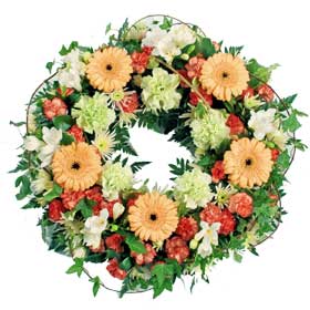 Classic seasonal wreath